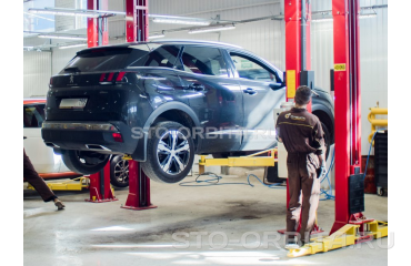 Ремонт Пежо 3008 второго поколения на СТО «Орбита» - цены и сроки