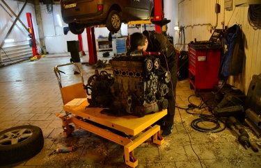 Разборка старого двигателя Пежо 407