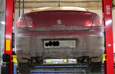 ТО 80000 Пежо 408 дизель (подробные фото)