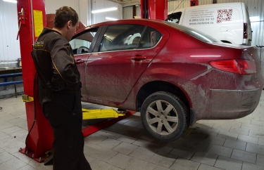 ТО 80000 Пежо 408 дизель (подробные фото)