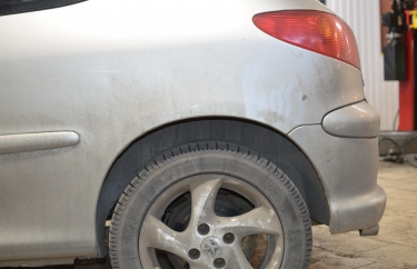 Клиренс после замены балки Пежо 206