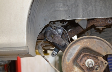 Восстановленная балка Пежо 206