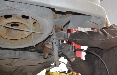 Установка восстановленной балки Пежо 206