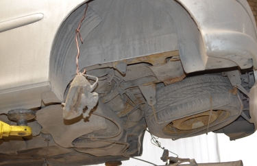 Замена задней балки Пежо 206 (подробные фото)