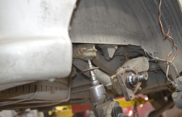 Замена задней балки Пежо 206 (подробные фото)