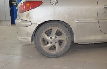 Клиренс задней подвески Пежо 206 до замены балки