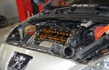 Замена цепи ЕР6 бензин Пежо 308 (подробные фото)