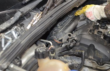 Замена цепи ЕР6 бензин Пежо 308 (подробные фото)