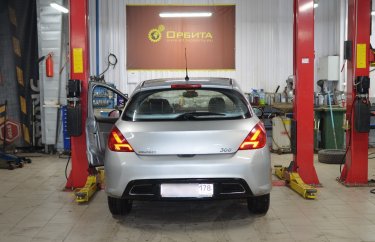 Замена цепи ЕР6 бензин Пежо 308 (подробные фото)