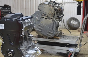 Замена двигателя на новый Пежо Боксёр (подробные фото)