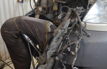 Замена двигателя на новый Пежо Боксёр (подробные фото)