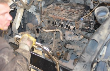 Замена двигателя на новый Пежо Боксёр (подробные фото)