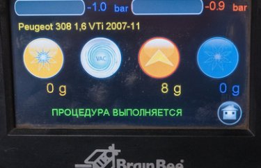 Заправка кондиционера Пежо/Ситроен (подробные фото и видео)