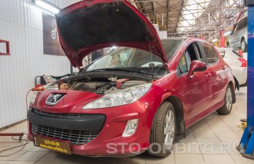 Компьютерная диагностика Пежо