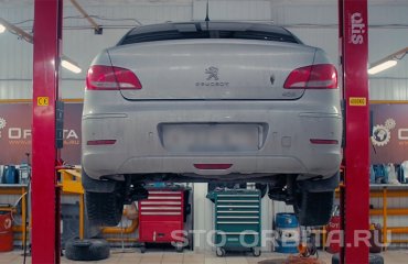 Замена ступичного подшипника Пежо 408
