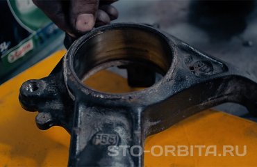 Замена ступичного подшипника Пежо 408 (подробные фото и видео)