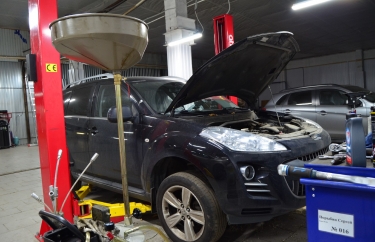 Пежо 4007 ТО 90000 км (подробные фото)